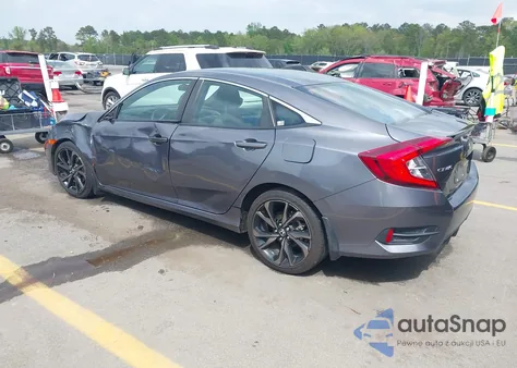 2020 Honda Civic Sport z USA, uszkodzony, nr VIN 2HGFC2F80LH565926